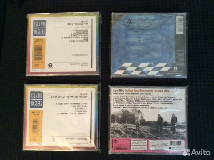 Запечатанные CD Traffic, Hendrix