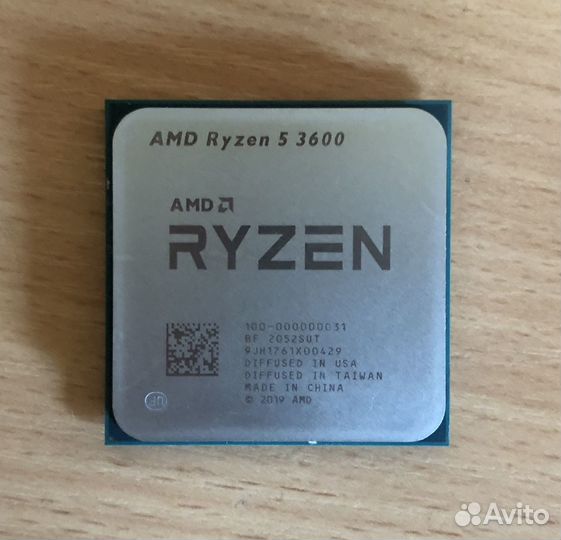 Материнская плата AM4, Ryzen 5 3600, кулер