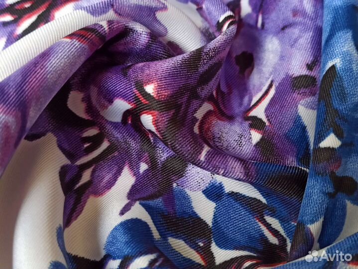 Платок белый фуксия Шелк Dolce Gabbana 6 цветов