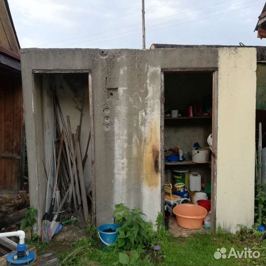 Бетонная сантехкабина