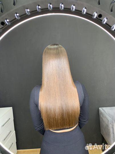 Кератиновое выпрямление, ботокс для волос