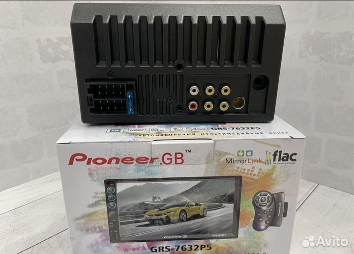 Магнитола 2 din pioneer с камерой зад вида