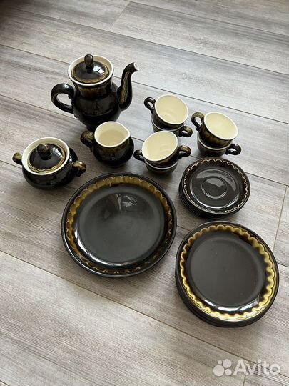 Сервиз кофейный СССР Зик Конаково