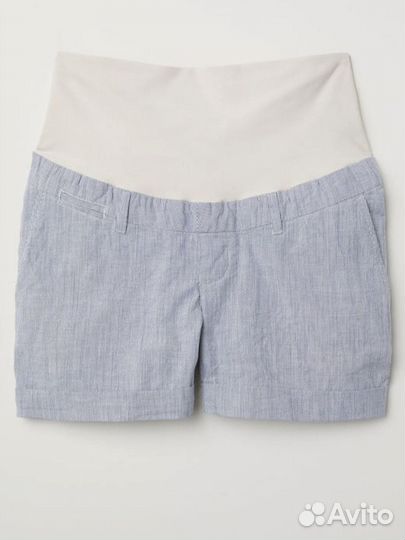 Короткие шорты для беременных hm mama