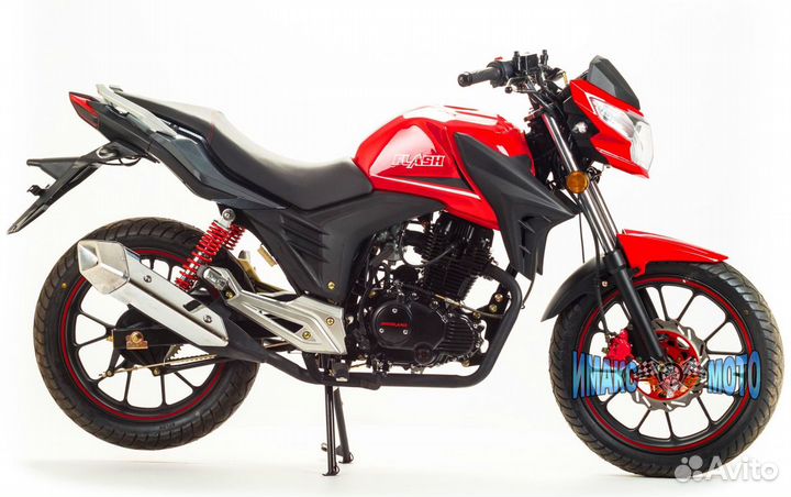 Motoland Мотоцикл Flash 200 красный