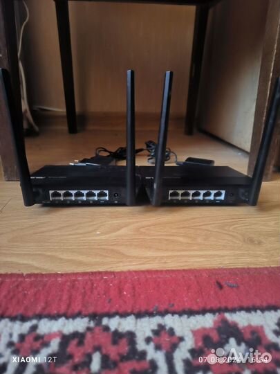 2 Роутера asus rt-n12 vp b1