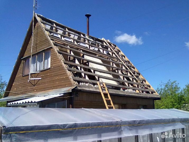 Ремонт крыши, Кровельные работы, Монтаж кровли