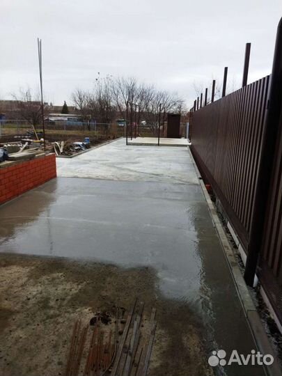 Навесы, заборы любой сложности, бетонные работы