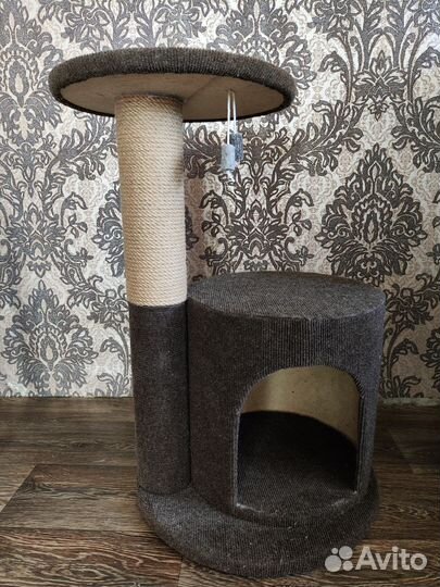 Домик для кошки с когтеточкой