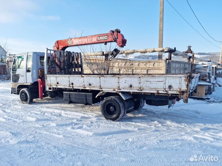 Hino 500 (Ranger) с КМУ, 1977