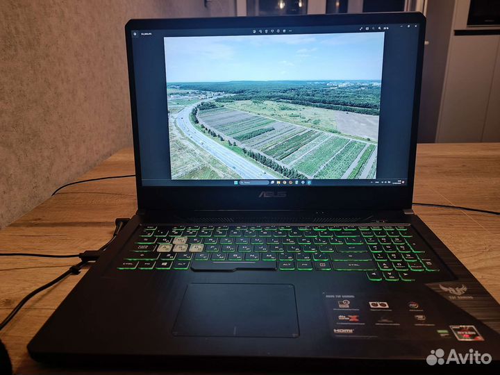 Игровой ноутбук Asus tuf gaming FX705DT