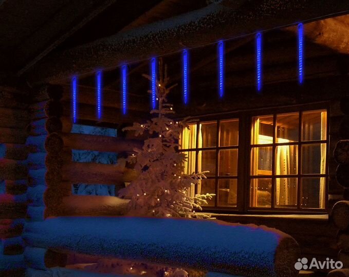 Уличная гирлянда Сосульки RGB