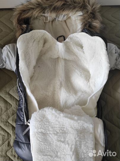 Конверт для новорожденного зима