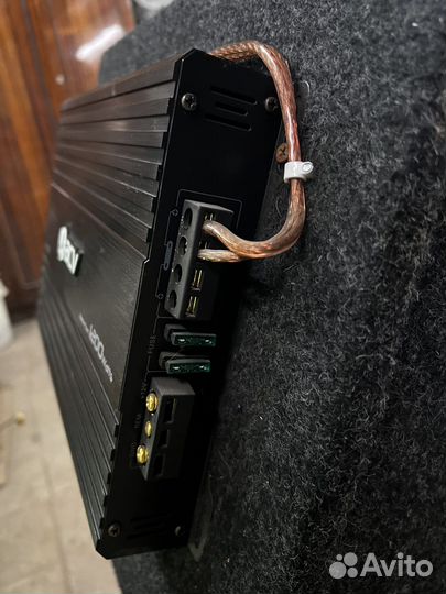 Сабвуфер и усилитель моноблок