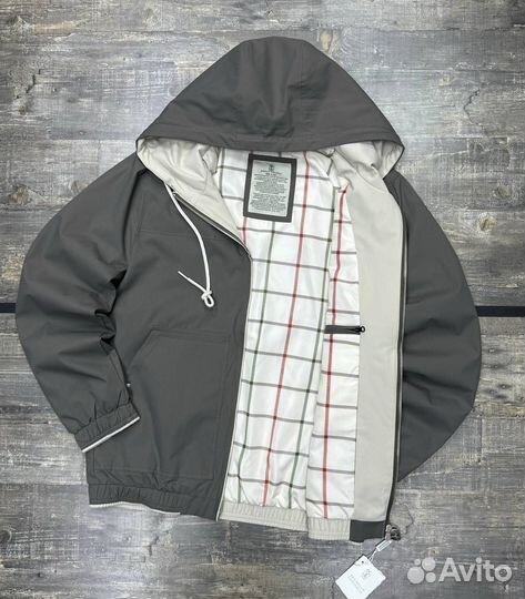 Мужские бомбери с капюшоном Loro piana