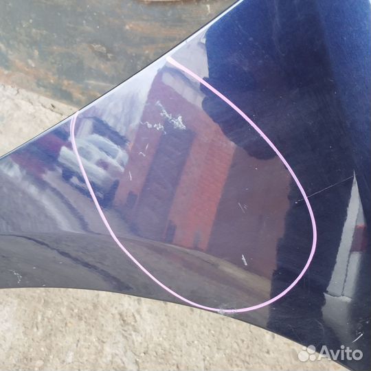 Крыло переднее правое Honda Fit GE6