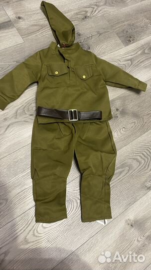 Детский военный костюм