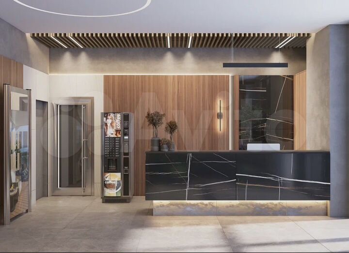 Апартаменты-студия, 45,7 м², 2/7 эт.