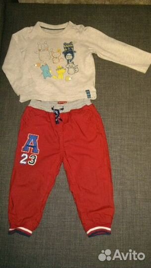 Вещи на мальчика Mothercare, 9-12 мес