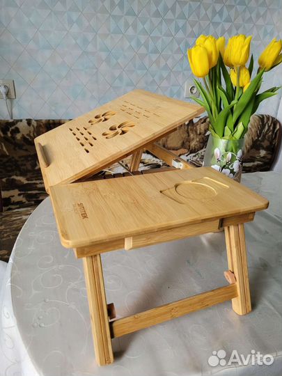 Столик для ноутбука sititek bamboo