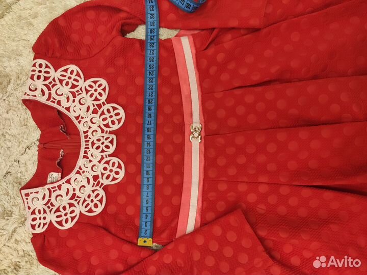 Платье для девочки 122 128 с длинным рукавом