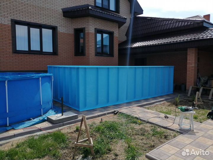 Бассейн цельный