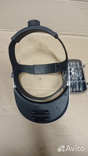 Лупа налобная