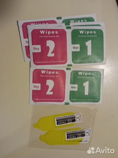 Защитная пленка Xiaomi Mi Band 5 (новая, 4 шт.)