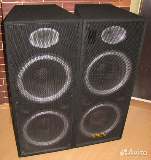 Колонки Dj-Tech 1600Вт 2шт Pro Stereo TOP Acoustic