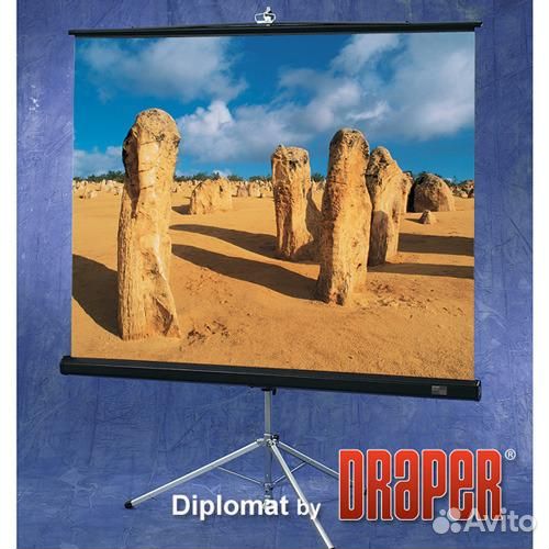 Экран на штативе Draper Diplomat/R 213х213 XT1000E