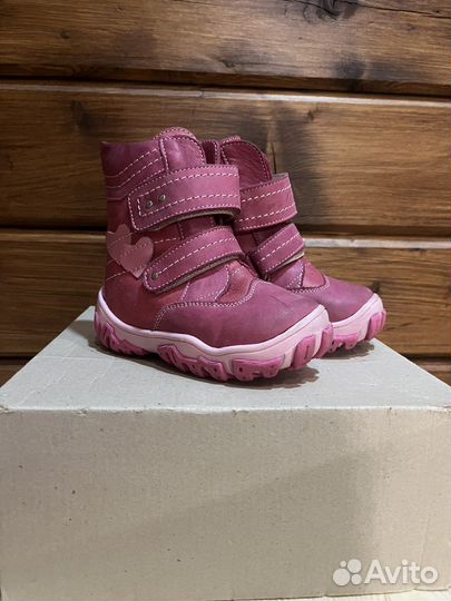 Сапоги кожаные