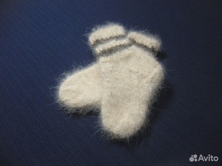 Носки детские из собачьей шерсти