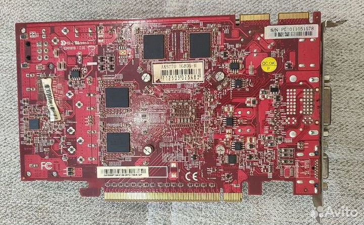 Видеокарта ATI Radeon HD5770 gddr5 512Мб DVI hdmi