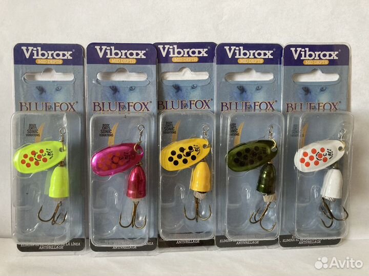Набор блесен Bluefox #3