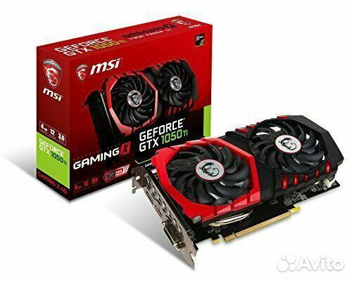 Продам видеокарту MSI nvidia GeForce 1050ti