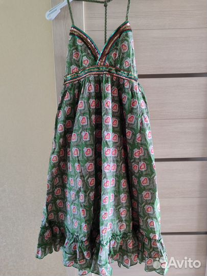 Платье летнее пляжное на девочку