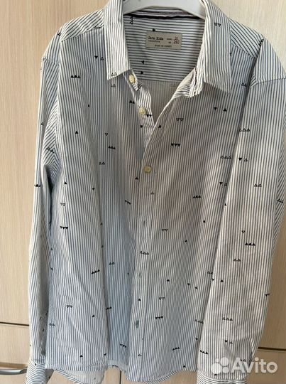 Рубашки в школу новые 8 лет, на 134, 140р