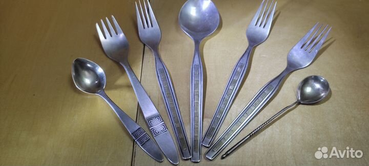 Советское Столовое Серебро в футляре