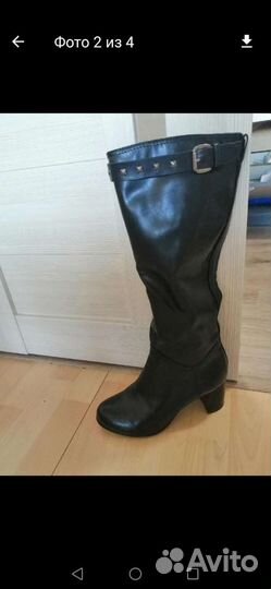 Сапоги осень весна женские 38