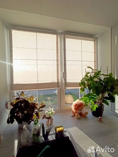 Римские шторы на кухню