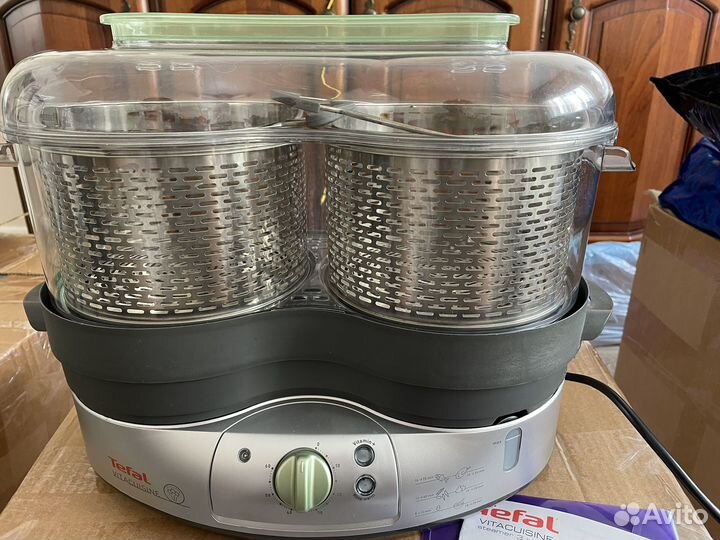 Пароварка Tefal vitacuisine steamer 3 in 1