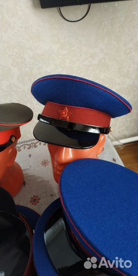Фуражки пехота и нквд, новодел