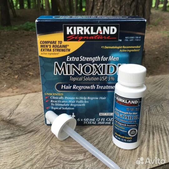 Миноксидил 5 для роста бороды