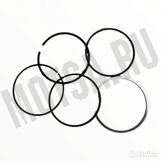Кольца поршневые 52,40 мм мопед Дельта, Зодиак SEE