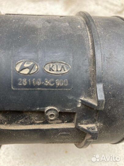 Датчик массового расхода воздуха hyundai santa fe