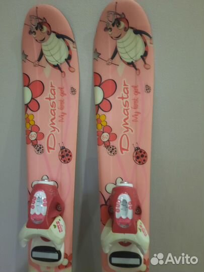 Горные лыжи детские 80 см Dynastar