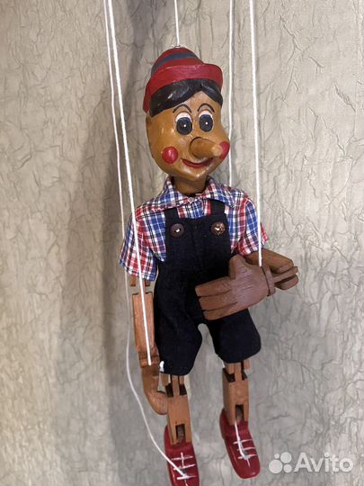 Морионетка Пиноккио деревянная новая