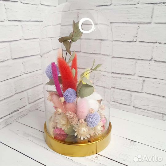 Цветы в колбе