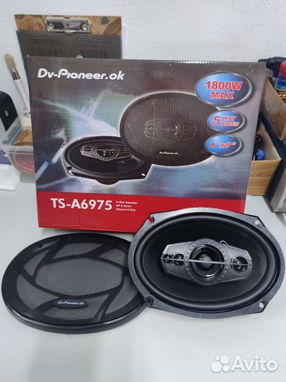 Акустика Dv-Pioneer.ok TS-A6975, блины/овалы