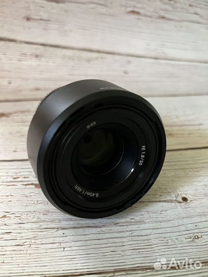Объектив sony fe 50 mm f 1.8
